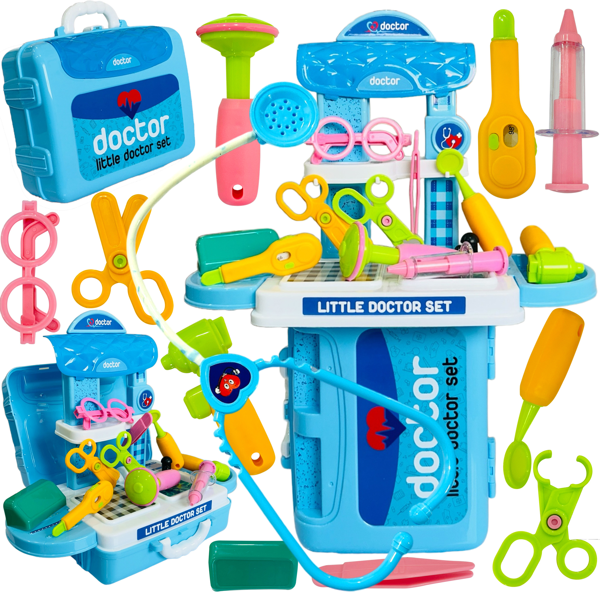 TechHark® Doctor Set With Many Pretend Medical Accessories For Kids - Image 2