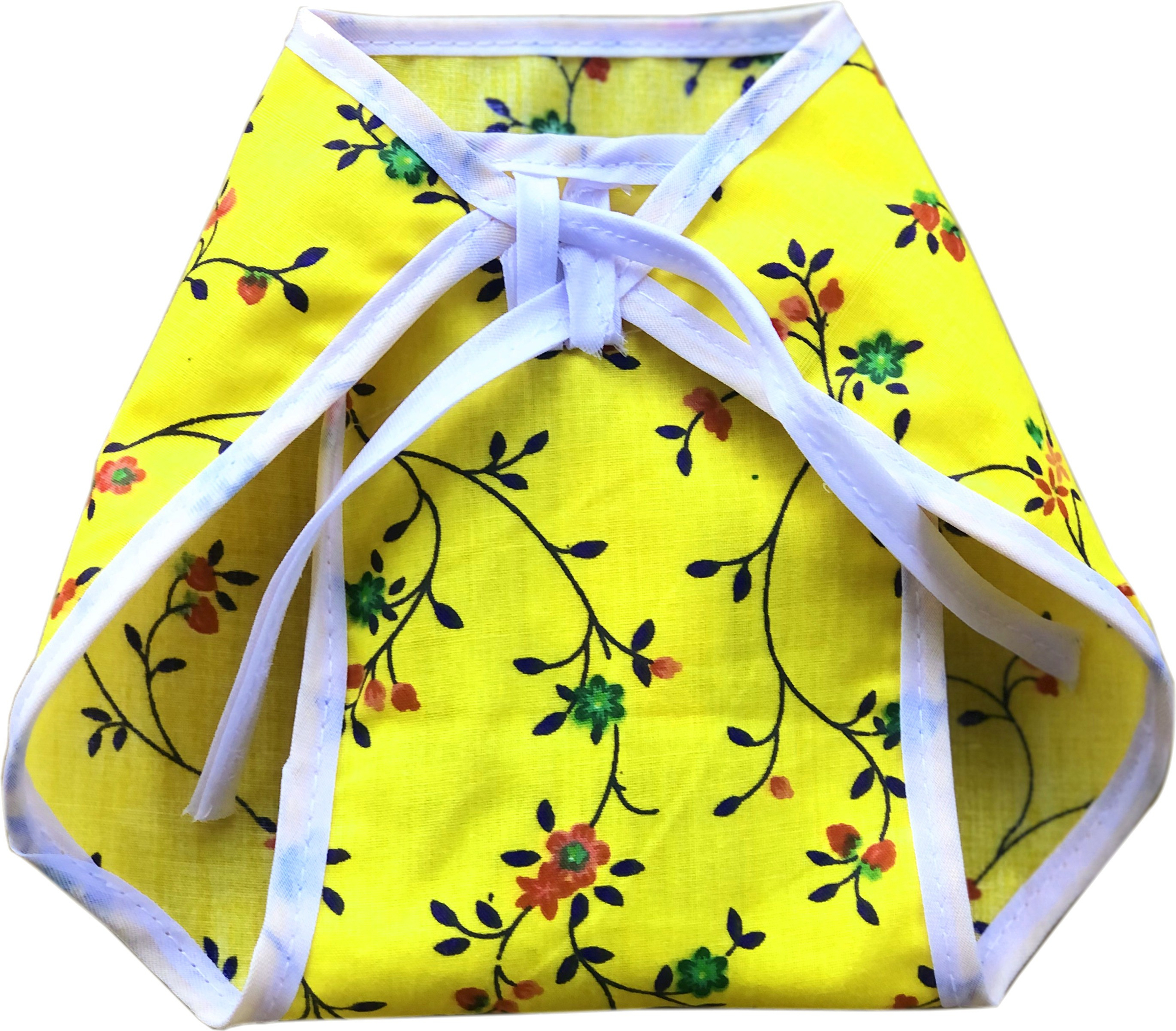 TechHark® Baby Care Combo Of Zhabla (6 Pcs) and Nappy (Langot) (12 Pcs) For Normal Home Use, Multicolor, Cotton Cloth Fabric, Random Design and Print (Multicolor) (Multicolor) - Image 5