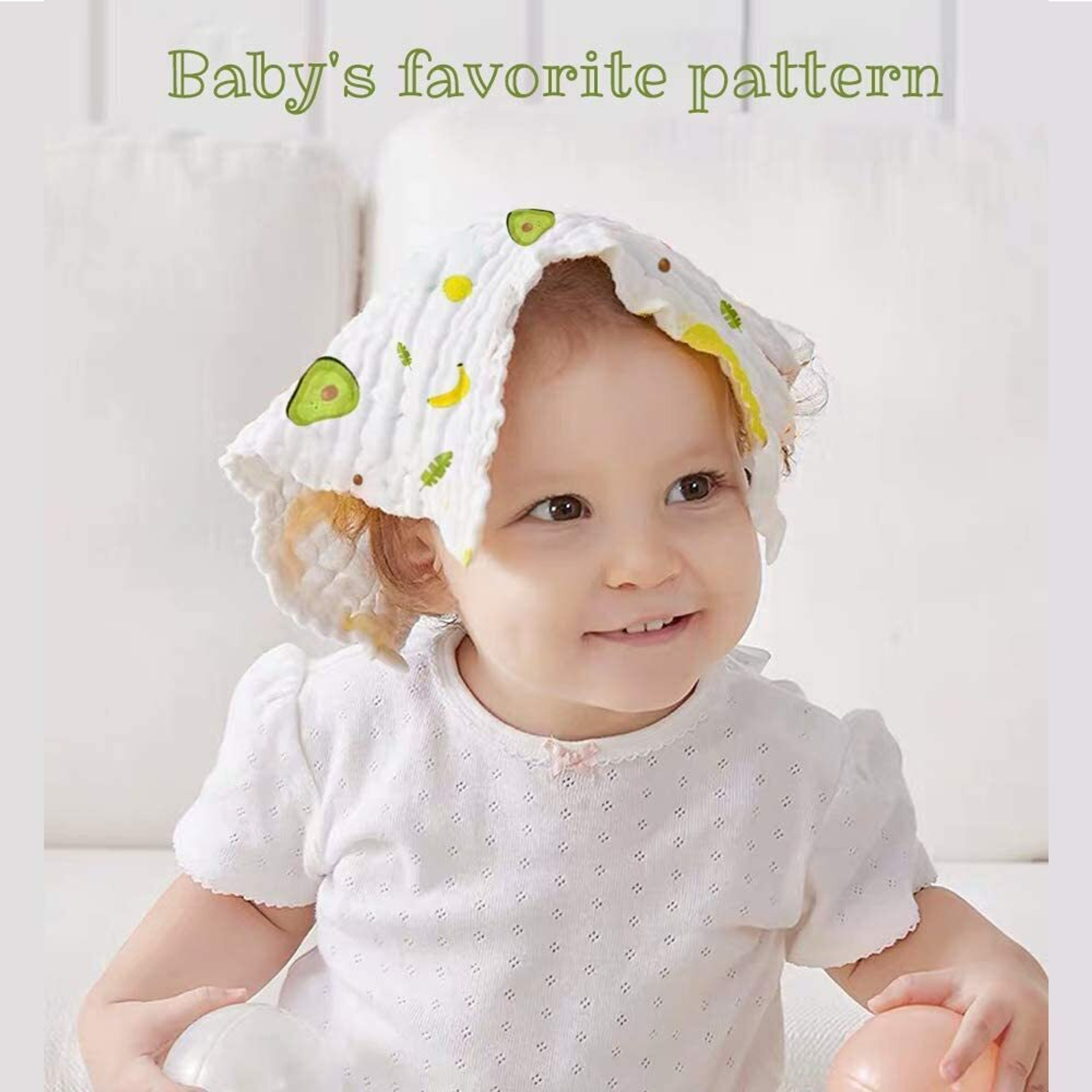 TechHark® Muslin Wash Cloth Organic Cotton Face Towel Handkerchief pack of 5 (White) - Image 4