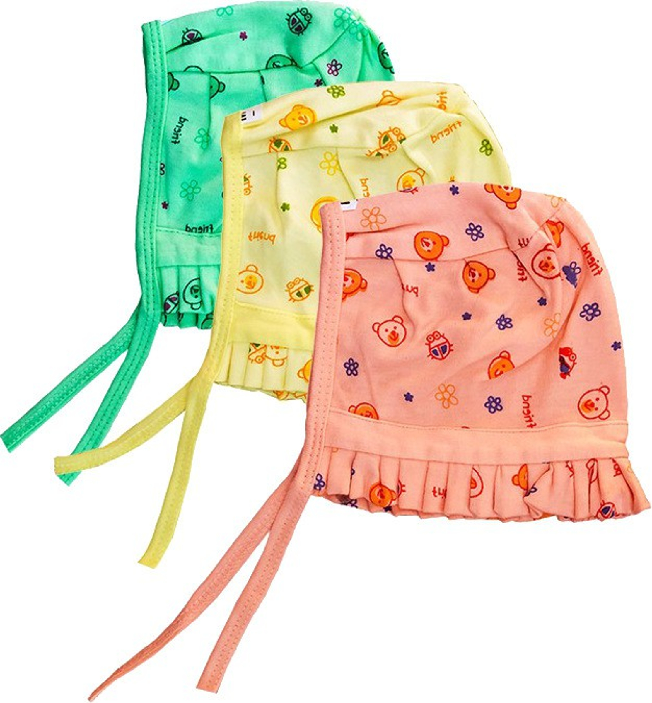 TechHark® New Baby Care Combo Of 32 Items, Premium Quality Cloth Material, 0 - 6 Months (Multicolor) (Multicolor) - Image 3