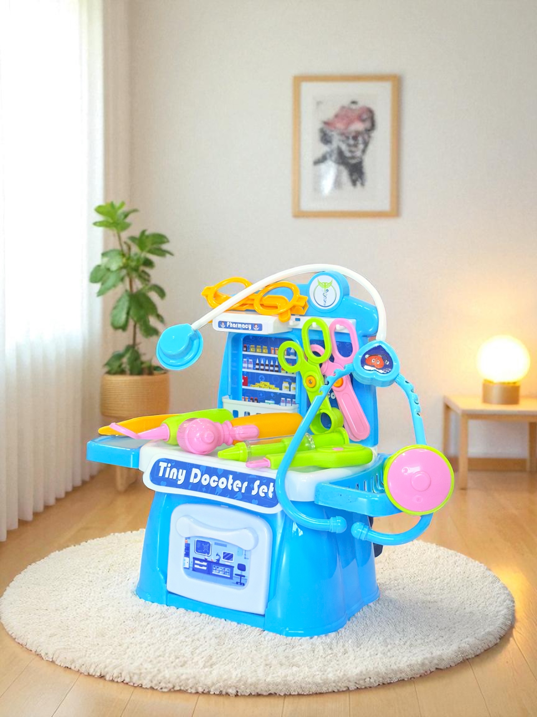 TechHark® Tiny Doctor Set With Many Pretend Medical Accessories For Kids - Image 3