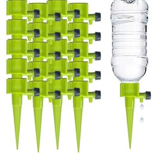 Techhark® Pack of 20 Drip Irrigation kit for Home Garden, Self-Watering Spikes for Plants, Automatic Plant Water Devices (20 PCs,100% Leak Proof)